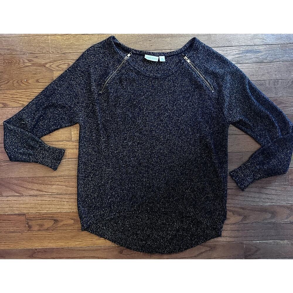 Bisou Bisou Michele Bohout Black Gold Long Sleeve Medium